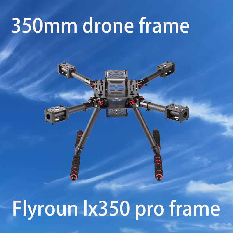 Drone Gimbal For Mirrorless - Drone Flyroun LX350 PRO 350mm avec