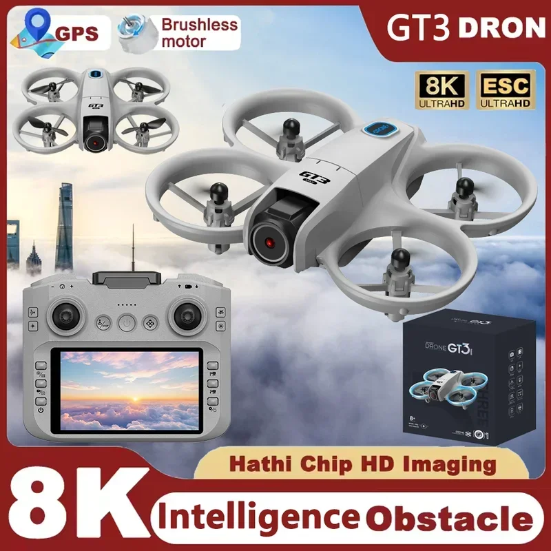 Drone Gimbal 2 Axis - GT3 Mini nouveau Drone quadrirotor Rc