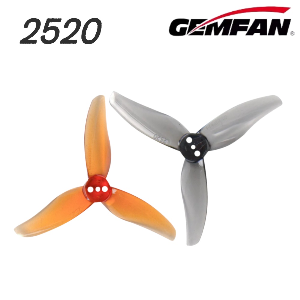 Drone Gimbal Controller - 4 paires d'hélices Gemfan Hurricane 2520