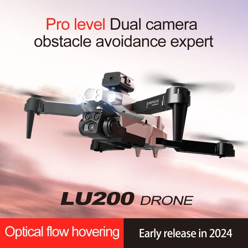 Drone Gimbal Mount - Drone GPS LU200 8K, Triple caméra