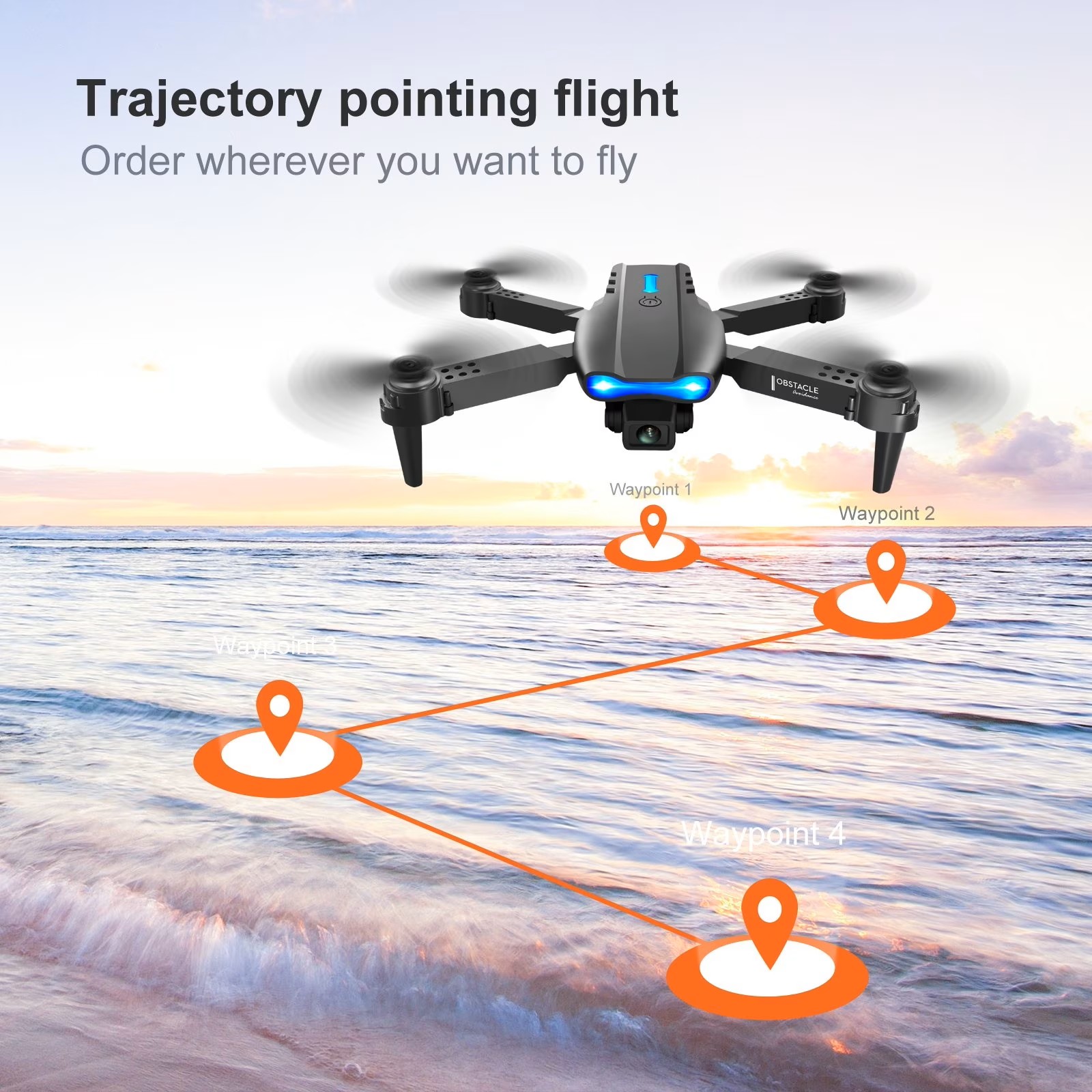 Le drone pliable E88PRO MAX 20 - Drone Gimbal Brushless avis et prix