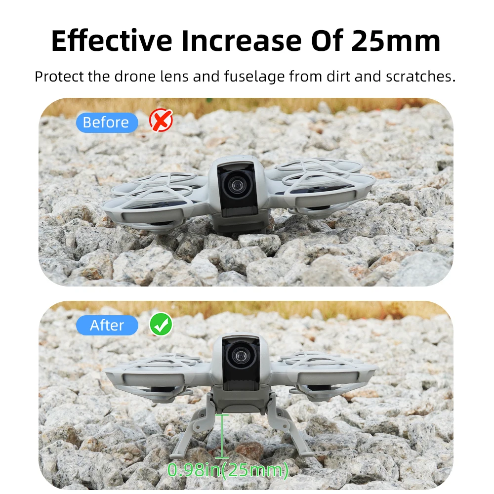 Train d'atterrissage pliable p - Drone Gimbal Mount avis et prix