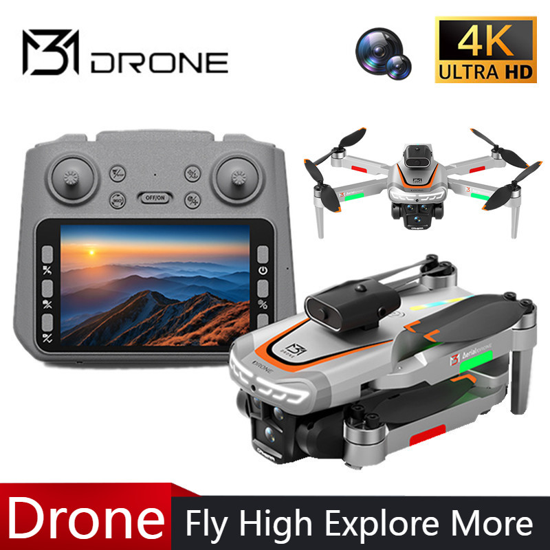 Drone professionnel M3 4K HD,  - Drone Gimbal Brushless avis et prix