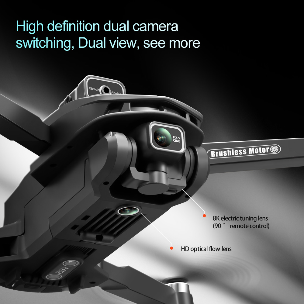 V168 PRO Max GPS Drone 8K prof - Drone Gimbal Brushless avis et prix