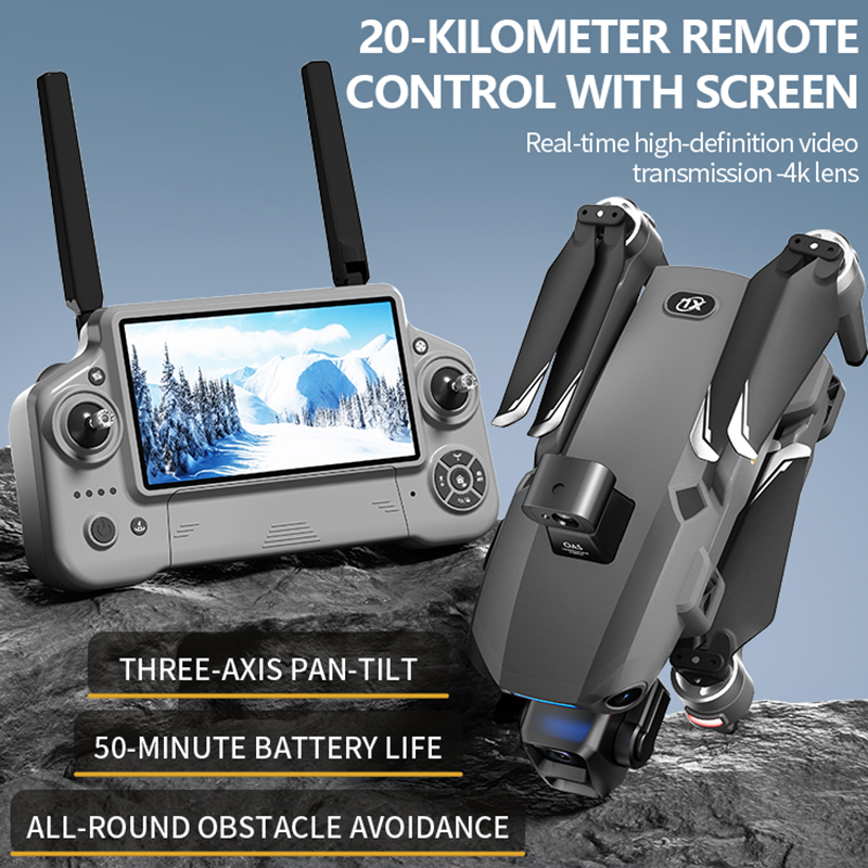 Nouveau drone 8K à double camé - Drone Gimbal Brushless avis et prix