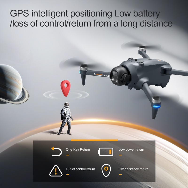 Nouveau mini drone RC YL059 av - Drone Gimbal 2 Axis avis et prix