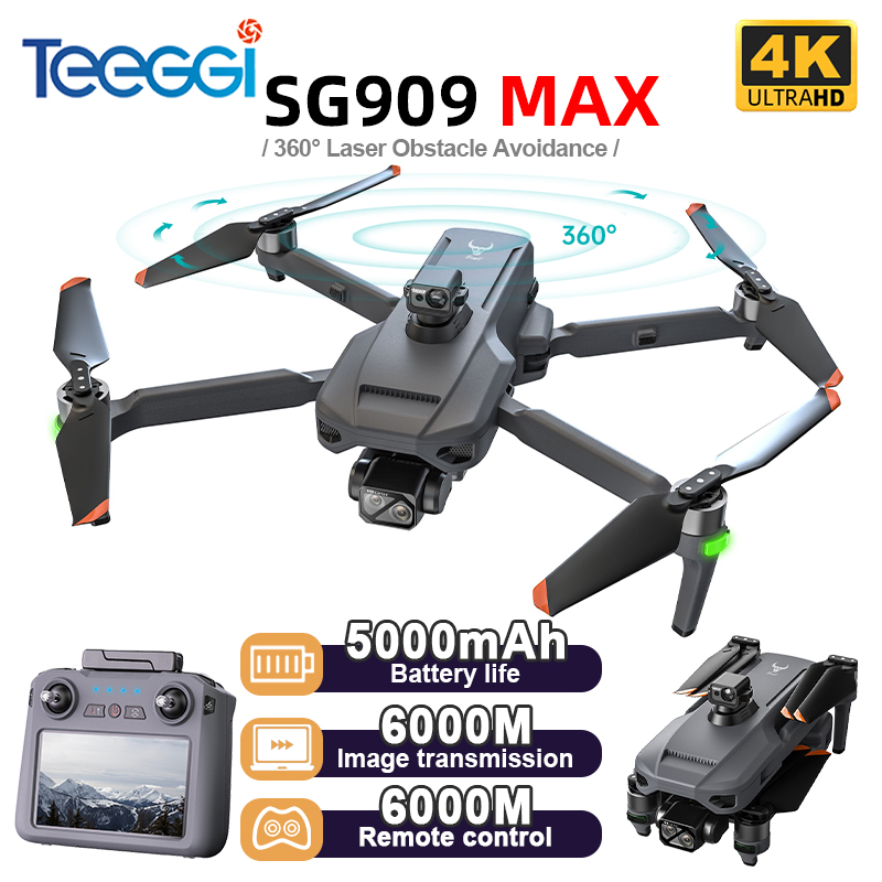 Drone GPS Teeggi SG909 MAX ave - Drone Gimbal Case avis et prix