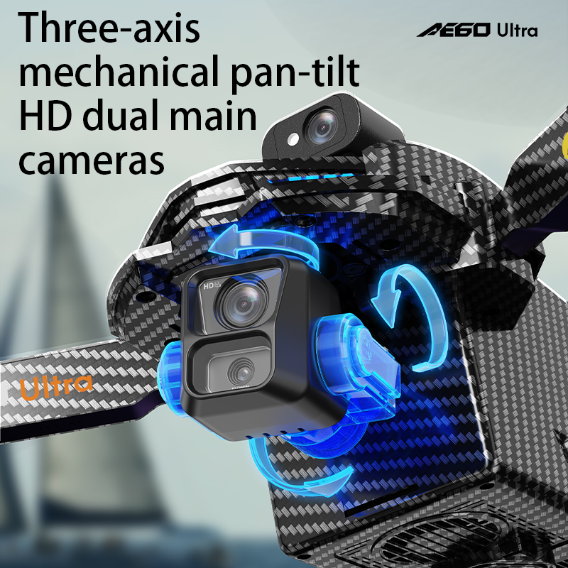 AE60 GPS Drone professionnel 8 - Drone Gimbal Brushless avis et prix