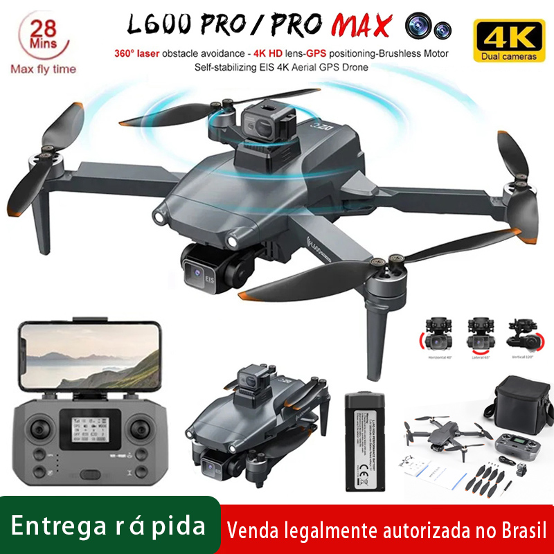 L600 Pro MAX /L600 PRO Drone 4 - Drone Gimbal 3 Axis avis et prix