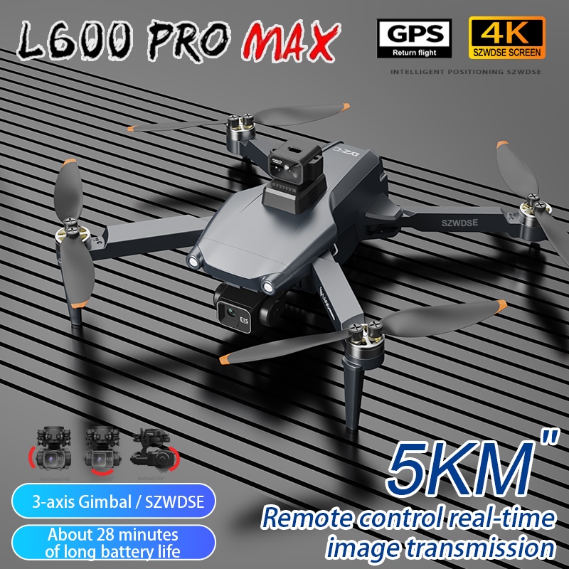 L600 Pro MAX /L600 PRO Drone 4 - Drone Gimbal 3 Axis avis et prix