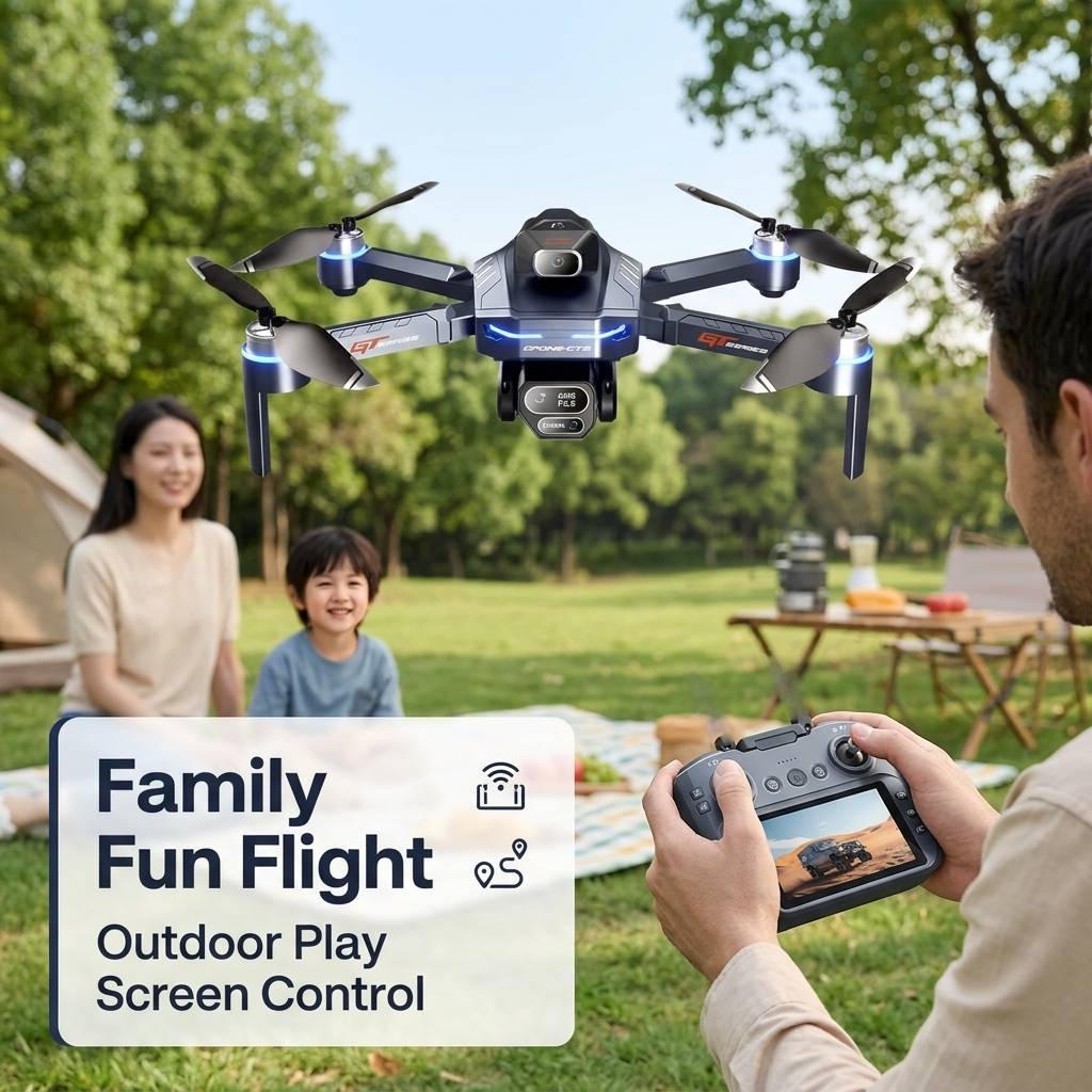 Drone Homologué ANATEL NOUVEAU - Drone Gimbal Brushless avis et prix