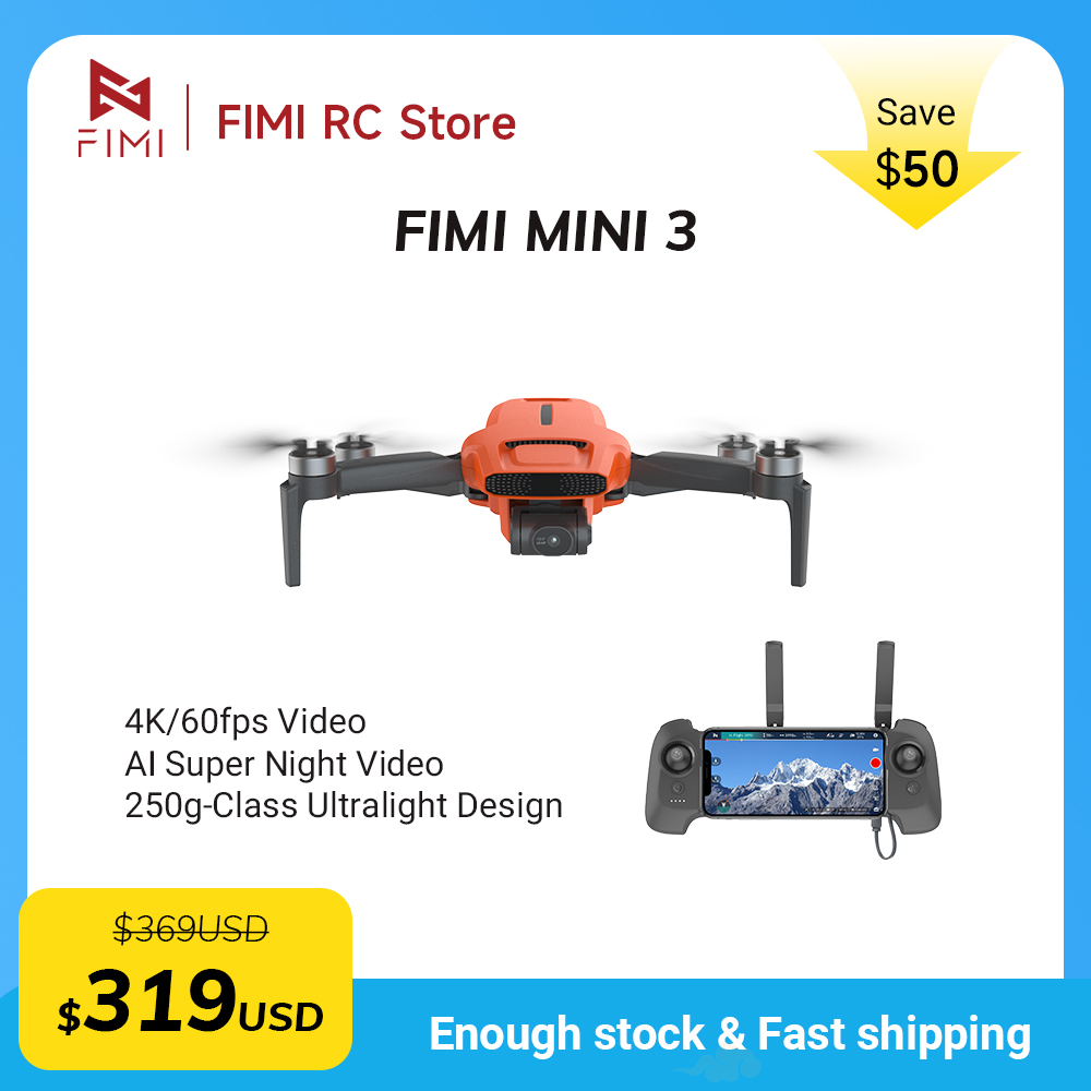 Drone FIMI MINI 3 avec caméra  - Drone Gimbal 3 Axis avis et prix