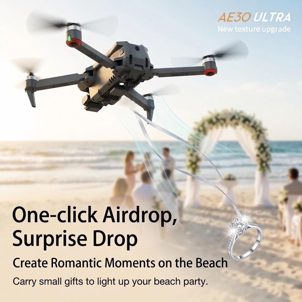 NOUVEAU Drone GPS AE30 Ultra a - Drone Gimbal 3 Axis avis et prix